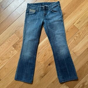 Citizens Of Humanity Blue Boot Cut Jeans